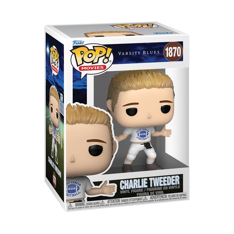Charlie Tweeder Funko Pop! Varsity Blues - Approx. 4" Collectible Vinyl Figure #1870 with Display Box Protector Case