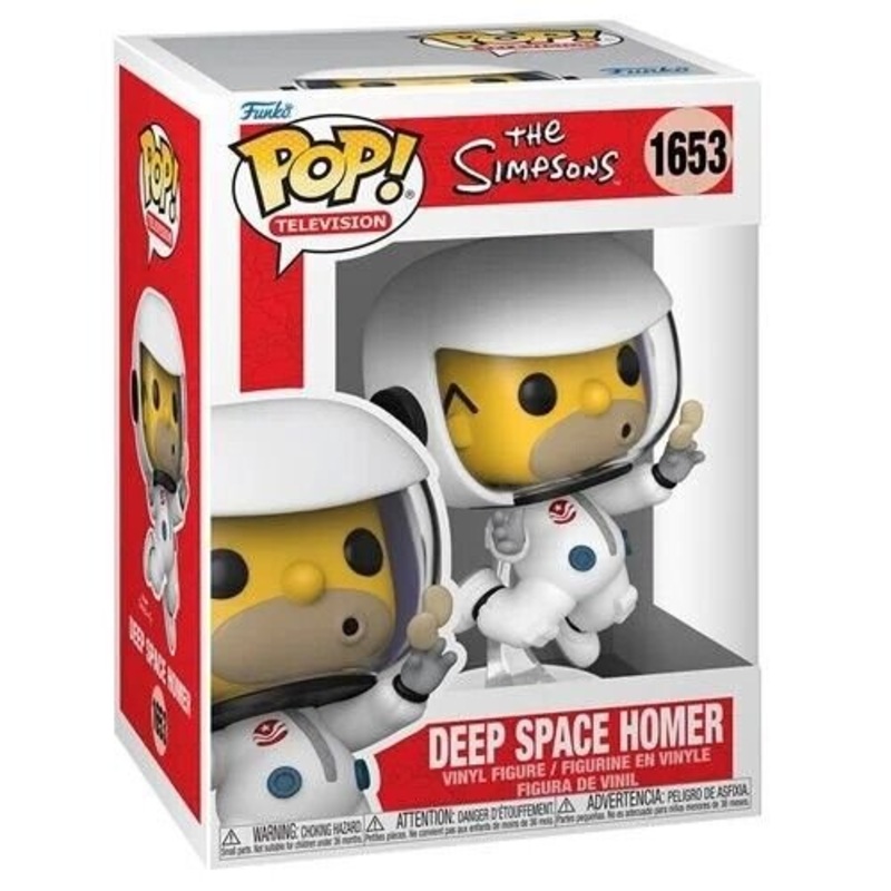 Deep Space Homer Funko Pop! Television The Simpsons - Approx. 5" Collectible Vinyl Figure #1653 Bundled with Display Box Protector Case
