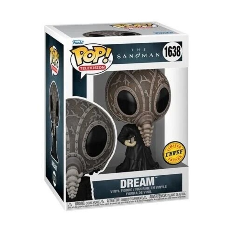 Dream Funko Pop! Television: The Sandman - Approx. 4 1/2" Collectible Chase Vinyl Figure #1638 with Display Box Protector Case
