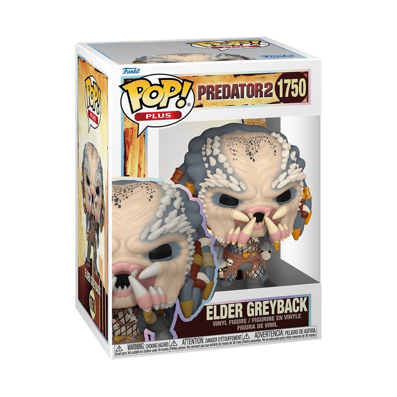 Elder Greyback Funko Pop! Plus Predator 2 - Approx. 4" Collectible Vinyl Figure #1750 with Display Box Protector Case