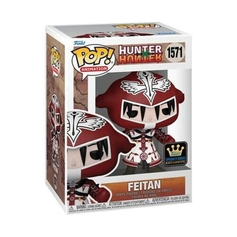 Feitan Funko Pop! Animation Hunter X Hunter - Approx. 4" Collectible Specialty Series Exclusive Vinyl Figure #1571 with Display Box Protector Case