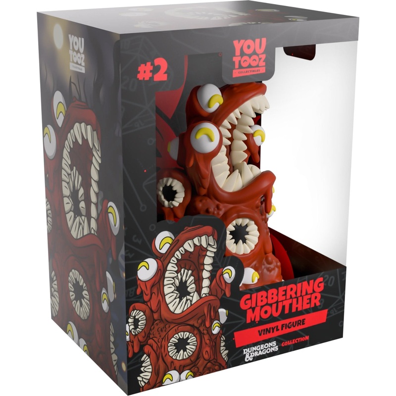 Gibbering Mouther Youtooz Dungeons and Dragons Collection - Approx. 4.9" Collectible Vinyl Figure #2 with Window Display Box