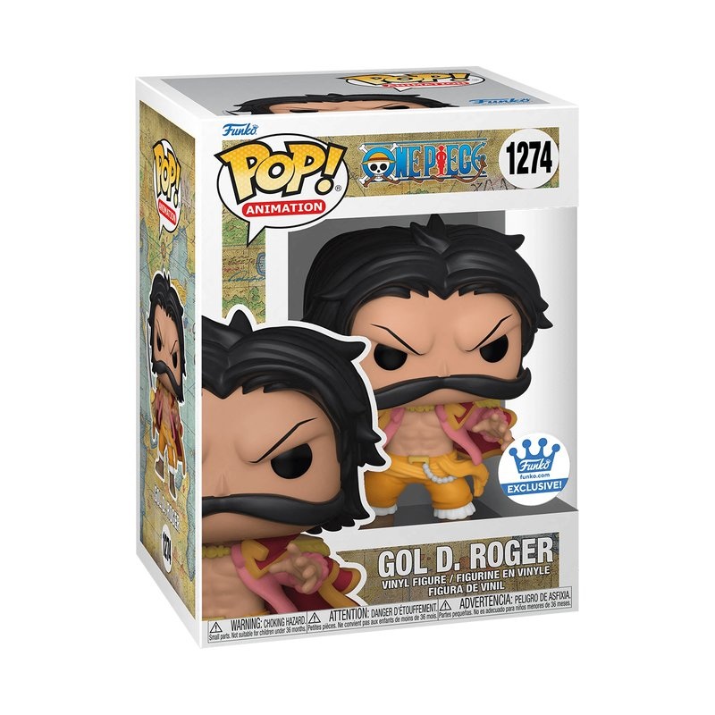 Gol D. Roger #1274 Funko Pop! Animation One Piece - Approx. 4.1" Collectible Exclusive Vinyl Figure