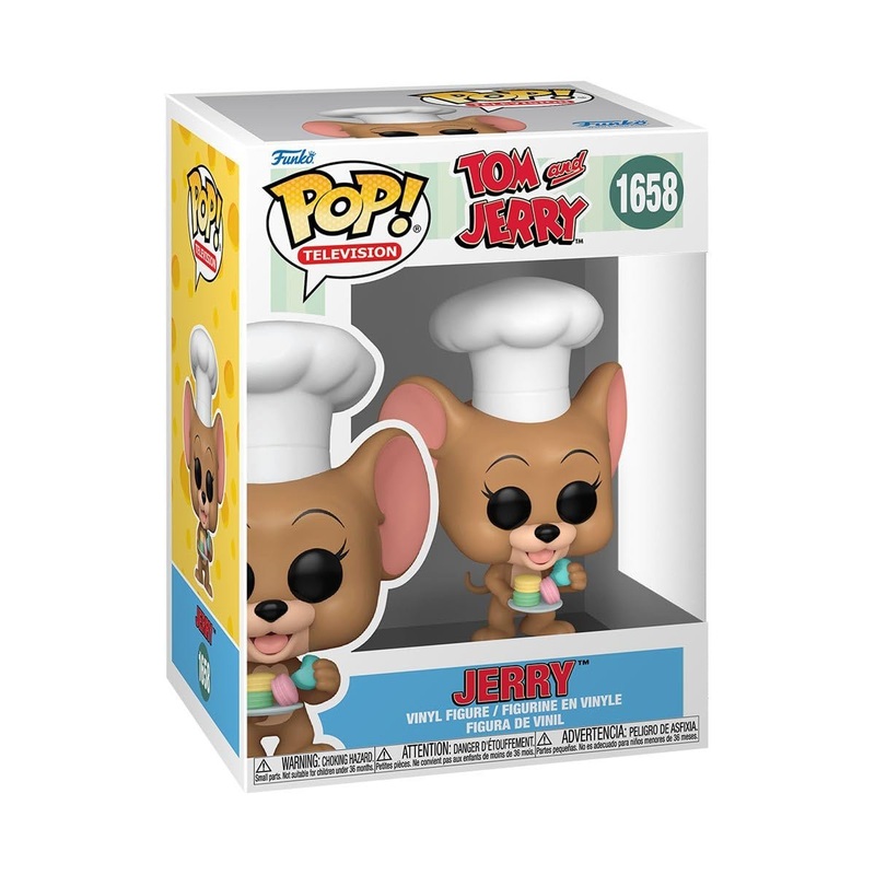 Jerry Dessert Funko Pop! Television Tom and Jerry - Approx. 3 3/4" Collectible Vinyl Figure #1658 with Display Box Protector Case