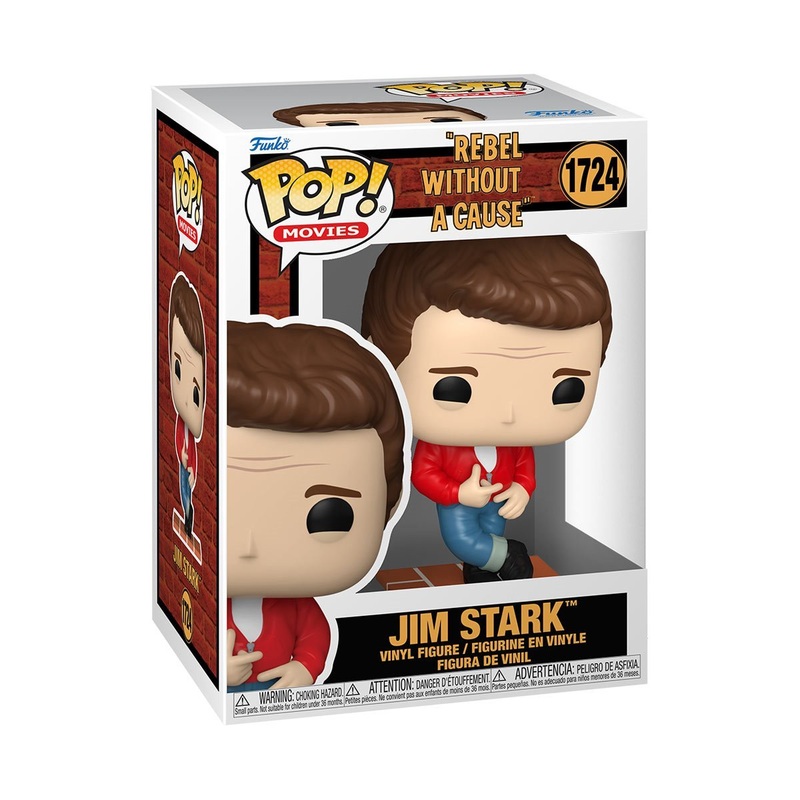 Jim Stark Funko Pop! Movies Rebel Without a Cause - Approx. 4 1/4" Collectible Vinyl Figure #1724 with Display Box Protector Case