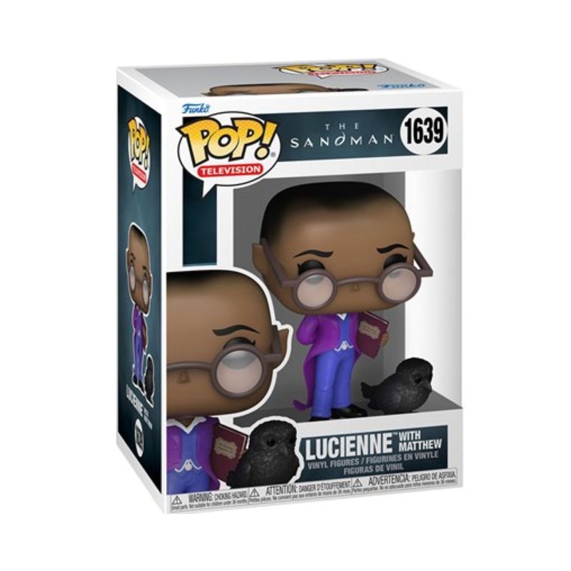Lucienne with Matthew Funko Pop! Television The Sandman - Approx. 3 3/4" Collectible Vinyl Figure #1639 with Display Box Protector Case