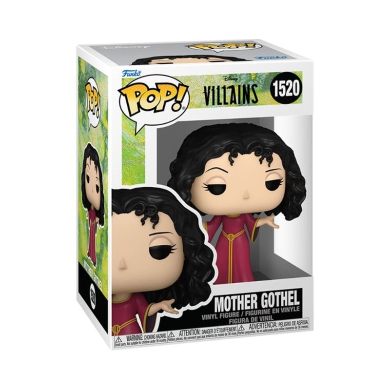 Mother Gothel Funko Pop! Disney Villains Tangled - Approx. 3 3/4" Collectible Vinyl Figure #1520 with Display Box Protector Case