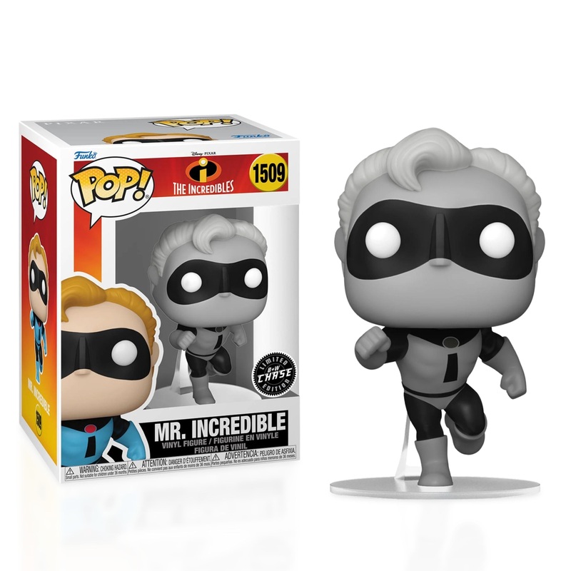 Mr. Incredible Funko Pop! The Incredibles 20th Anniversary - Approx. 4 1/2" Collectible Chase Limited Edition Vinyl Figure #1509 with Display Box Protector Case