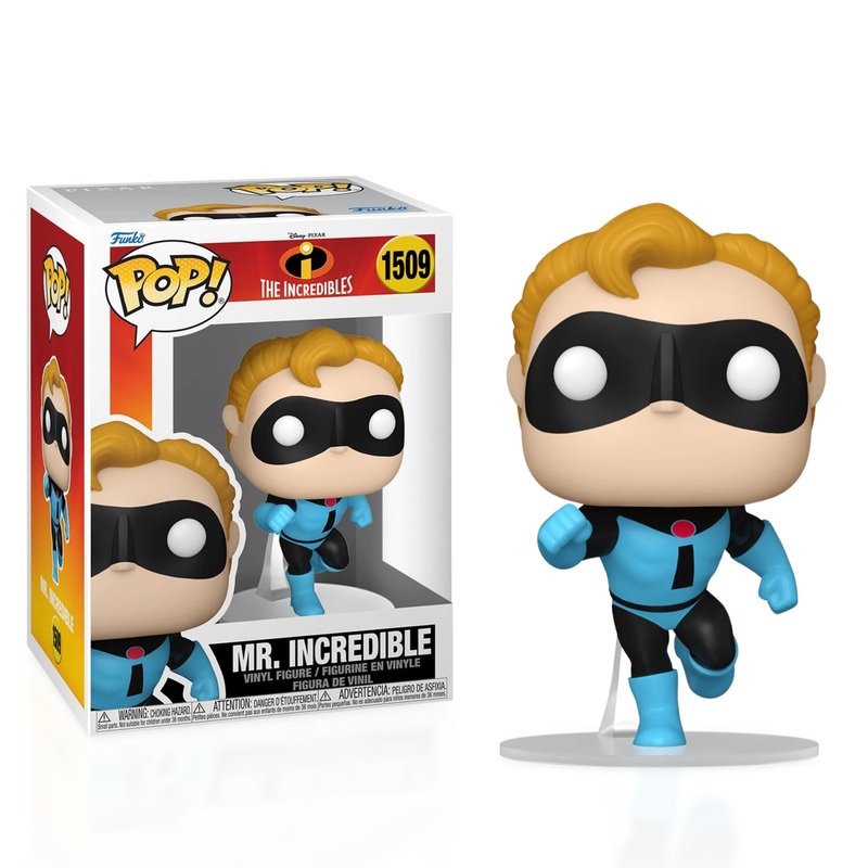 Mr. Incredible Funko Pop! The Incredibles 20th Anniversary - Approx. 4 1/2" Collectible Vinyl Figure #1509 with Display Box Protector Case