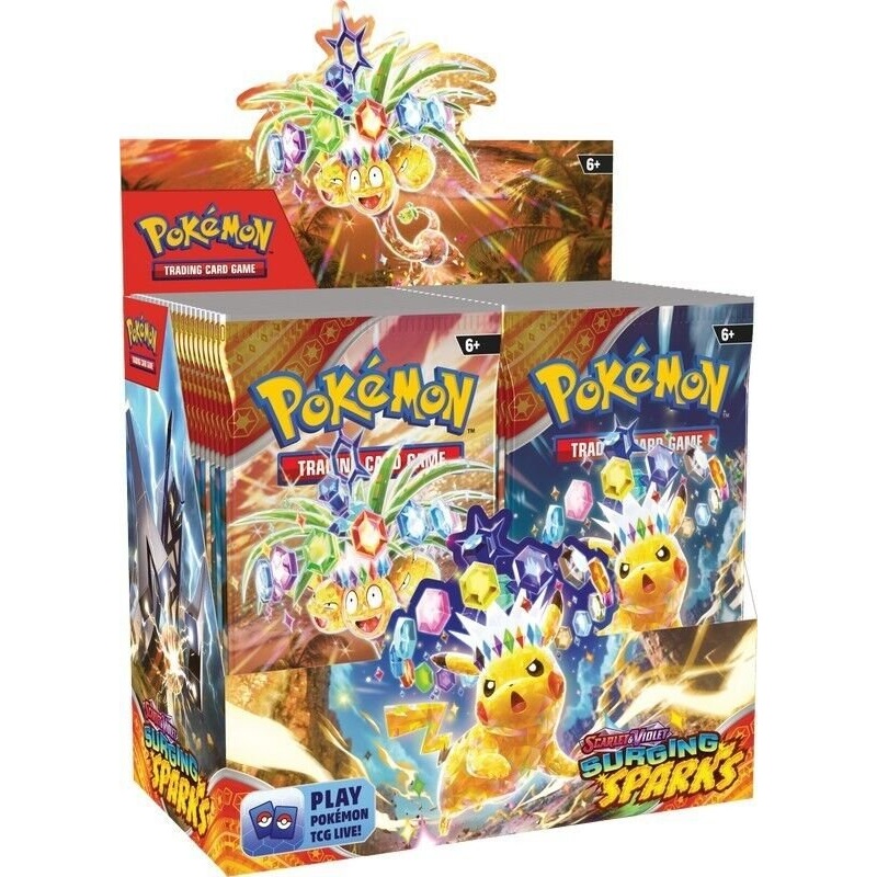Pokemon SURGING SPARKS Booster Box