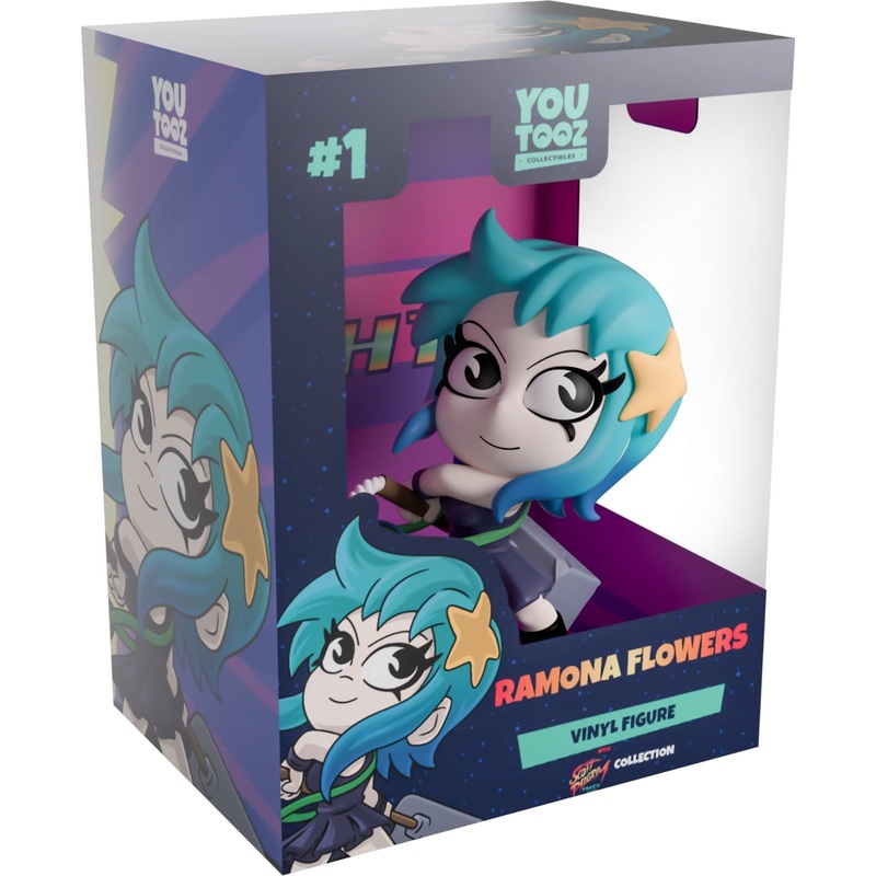 Ramona Flowers Youtooz Scott Pilgrim Collection - Approx. 4.8" Collectible Vinyl Figure #1 with Window Display Box