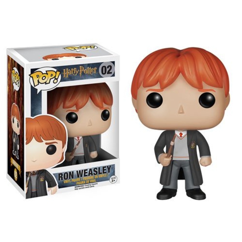 Ron Weasley Funko Pop! Harry Potter - Approx. 3 3/4" Collectible Vinyl Figure #02 with Display Box Protector Case