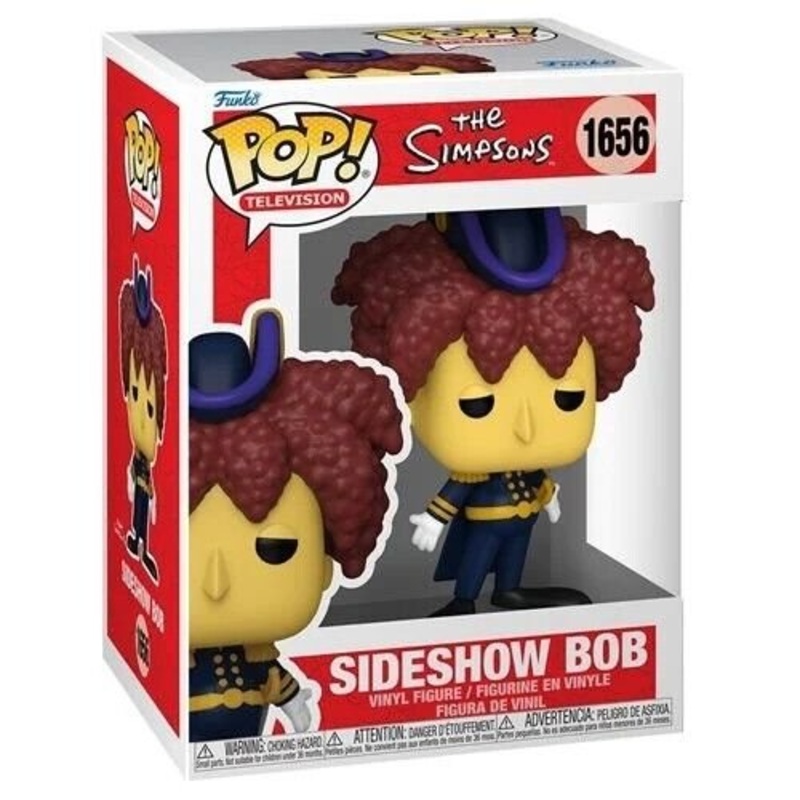 Sideshow Bob Funko Pop! Television The Simpsons - Approx. 5 1/4" Collectible Vinyl Figure #1656 with Display Box Protector Case