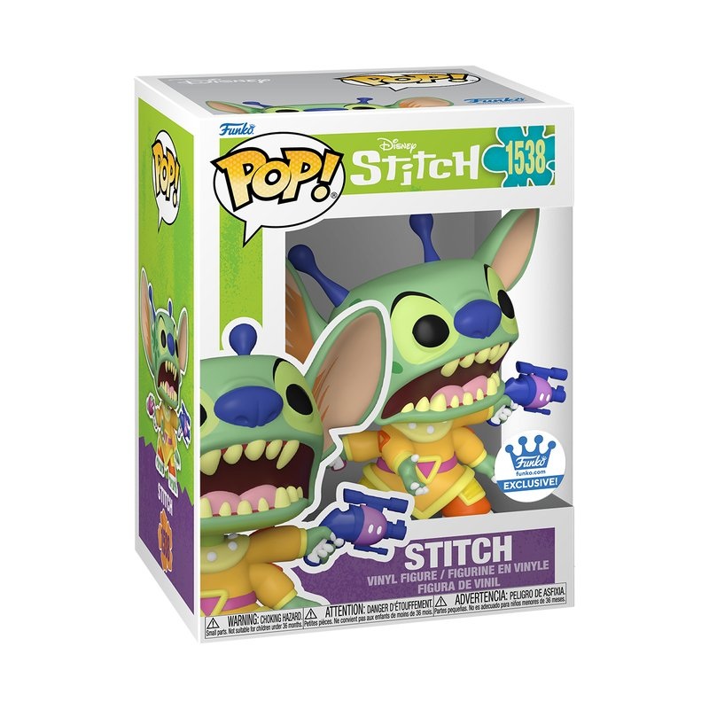 Stitch Funko Pop! Disney Concept Art - Approx. 3.9" Collectible Exclusive Vinyl Figure #1538 with Display Box Protector Case