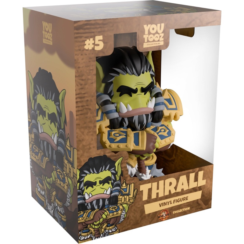 Thrall Youtooz World of Warcraft Collection - Approx. 4.8" Collectible Vinyl Figure #5 with Window Display Box (PRE-ORDER)