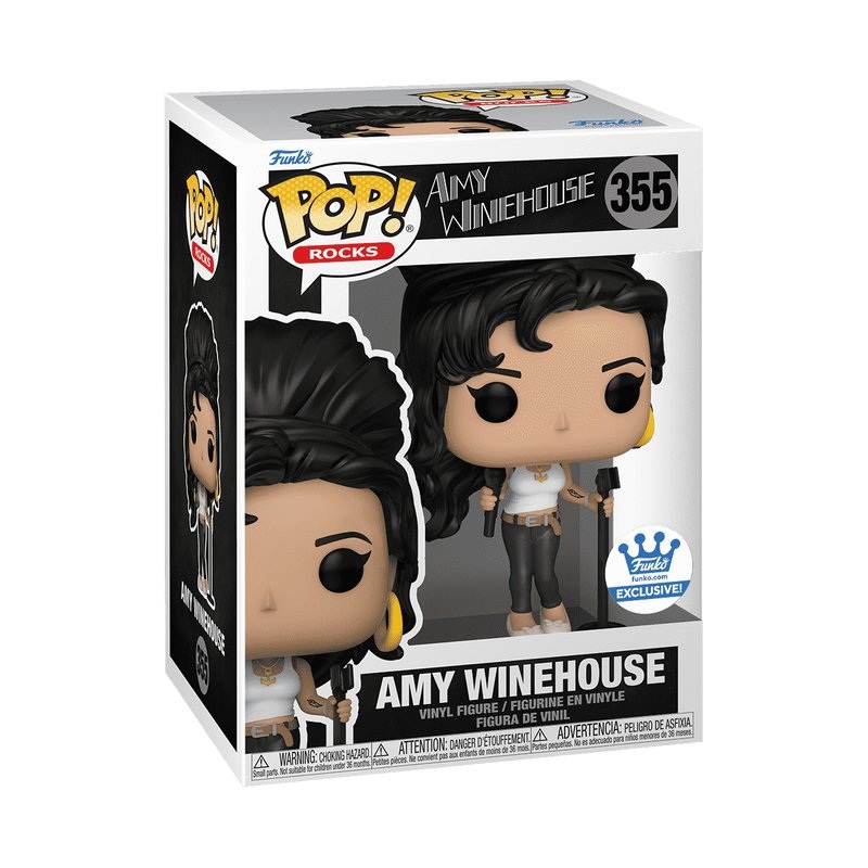 Amy Winehouse in Tank Top #355 Funko Pop! Rocks - Approx. 5.1" Collectible Exclusive Vinyl Figure