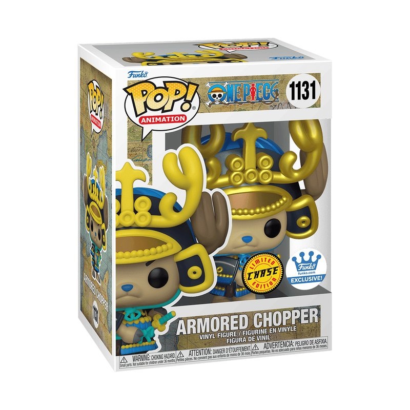 Armored Chopper #1131  Funko Pop! Animation One Piece - Approx. 4.52" Collectible CHASE Exclusive Vinyl Figure
