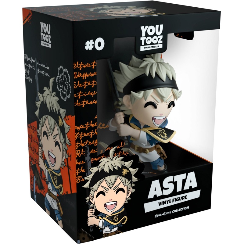 Asta Youtooz Black Clover Collection - Approx. 4.9" Collectible Vinyl Figure #0 with Window Display Box
