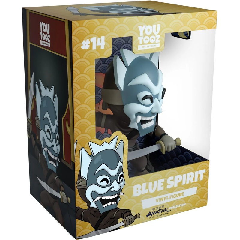 Blue Spirit Youtooz Avatar: The Last Airbender Collection - Approx. 4.8" Collectible Vinyl Figure #14 with Window Display Box