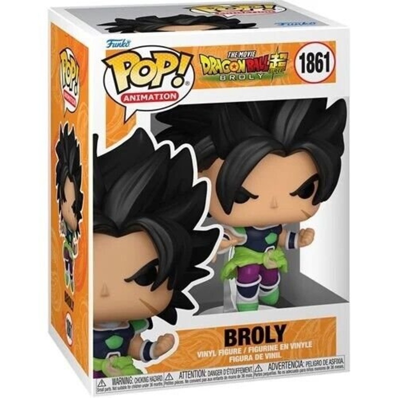 Broly Funko Pop! Animation Dragon Ball Super: Broly - Approx. 5 1/2" Collectible Vinyl Figure #1861 with Display Box Protector Case