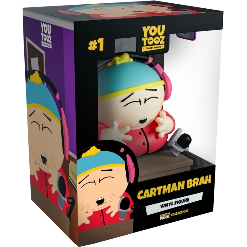 Cartman Brah Youtooz South Park Collection - 3.4" Collectible Vinyl Figure #1 with Window Display Box