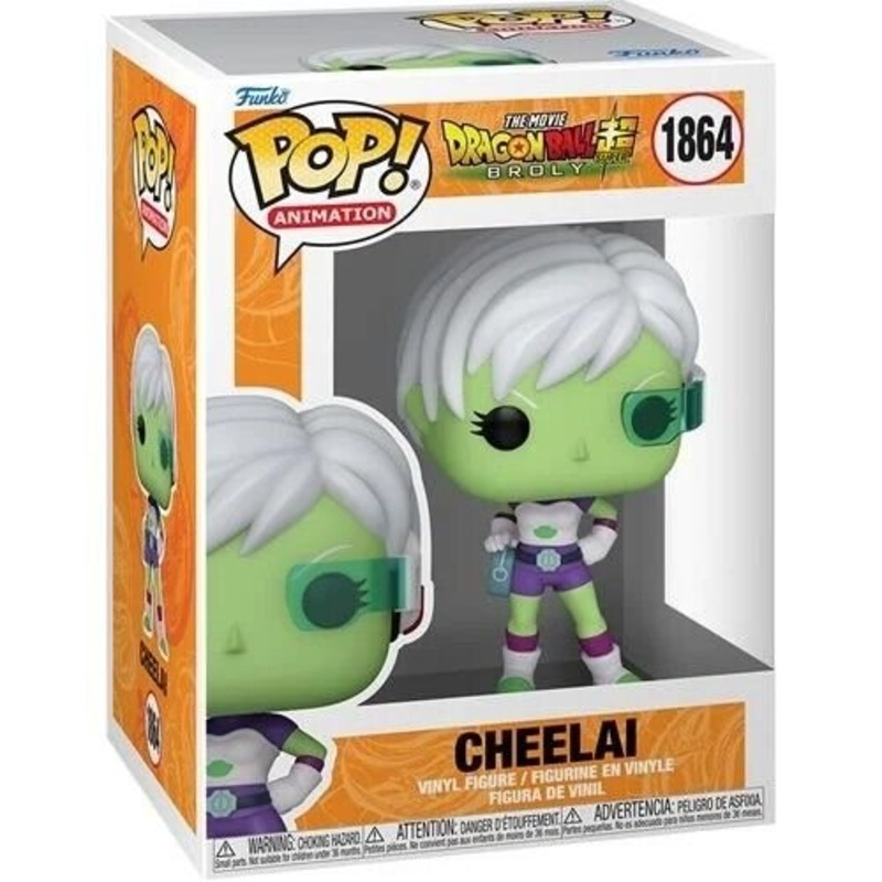 Cheelai Funko Pop! Animation Dragon Ball Super: Broly - Approx. 4" Collectible Vinyl Figure #1864 with Display Box Protector Case