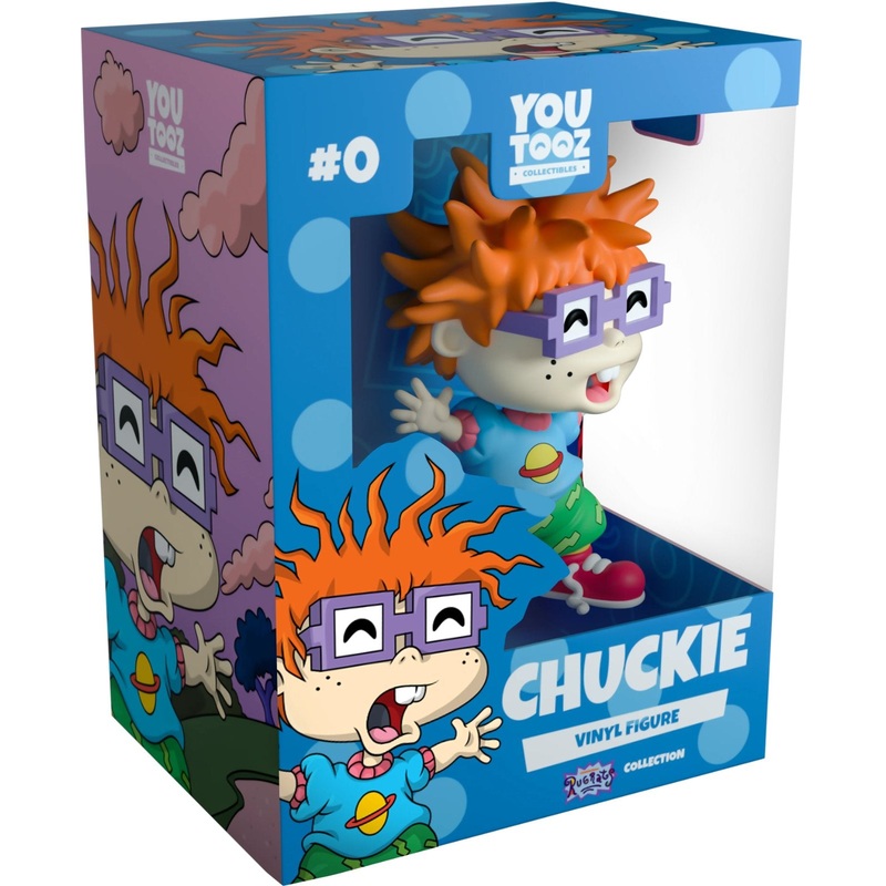 Chuckie Youtooz Rugrats Collection - 4.8" Collectible Vinyl Figure #0 with Window Display Box