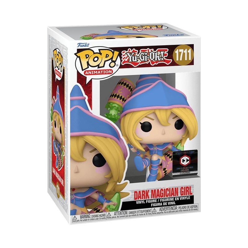 Dark Magician Girl with Magic Cylinder #1711 Funko Pop! Animation Yu-Gi-Oh! - Approx. 5.3" Chalice Collectible Exclusive Vinyl Figure