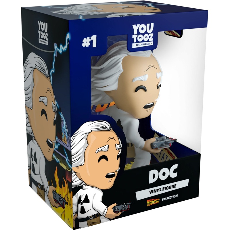 Doc Youtooz Back to the Future Collection - Approx. 4.5" Collectible Vinyl Figure #1 with Window Display Box
