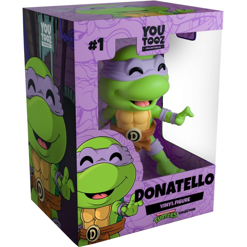 Donatello Youtooz The Teenage Mutant Ninja Turtles Collection - 4.2" Collectible Vinyl Figure #1 with Window Display Box