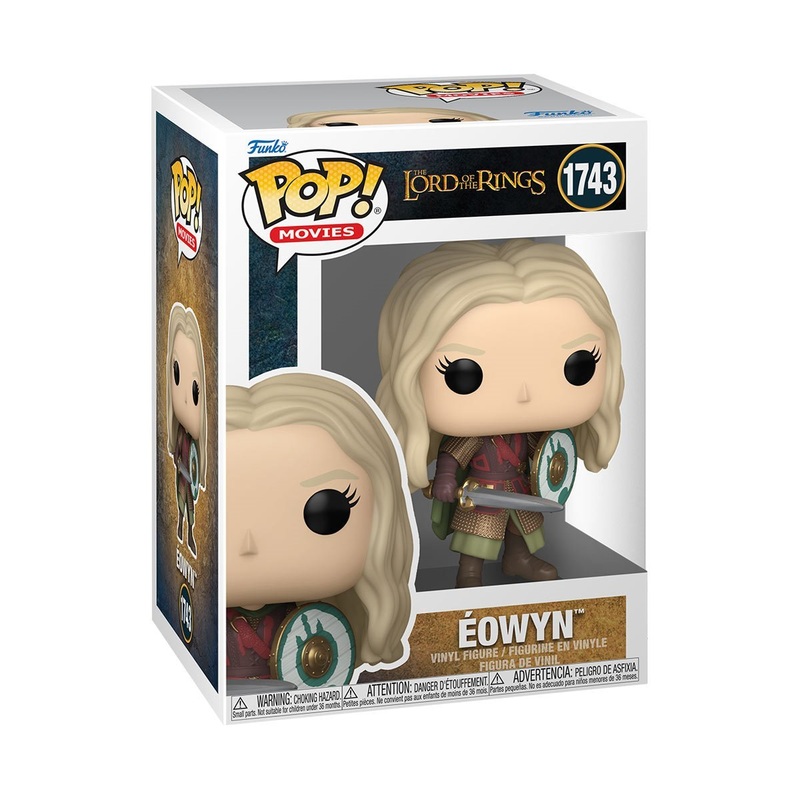 Eowyn (Battle) Funko Pop! Movies The Lord of the Rings - Approx. 3 3/4" Collectible Vinyl Figure #1743 with Display Box Protector Case