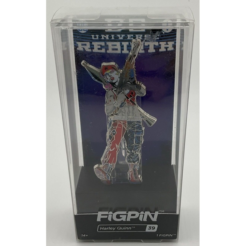 FiGPiN #39: Harley Quinn DC Universe Rebirth 1 - Clean Great Condition Pin