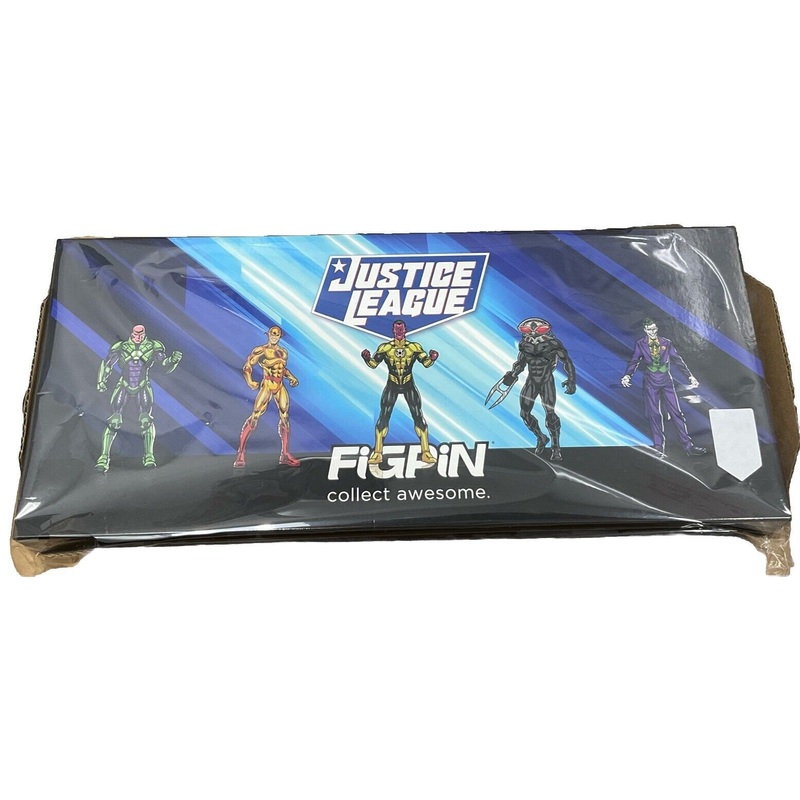 FiGPiN DC Justice League 5 Villains Deluxe Box Set SDCC 2024 LE500