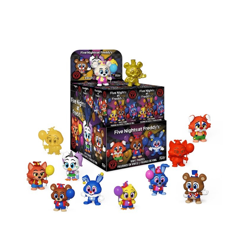 Five Nights at Freddy's Funko Balloon Circus Mystery Minis Vinyl Figure - Set of 12 Random Characters in Blind Packaging