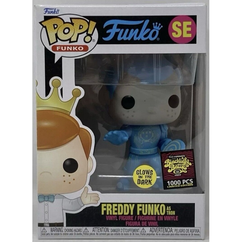 Freddy Funko As Tron SE Glow in the Dark GITD Limited 1000pc