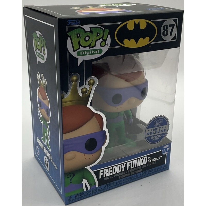 Funko Pop! Vinyl: DC Universe - Freddy Funko as the Riddler #87 (Digital Pop!)