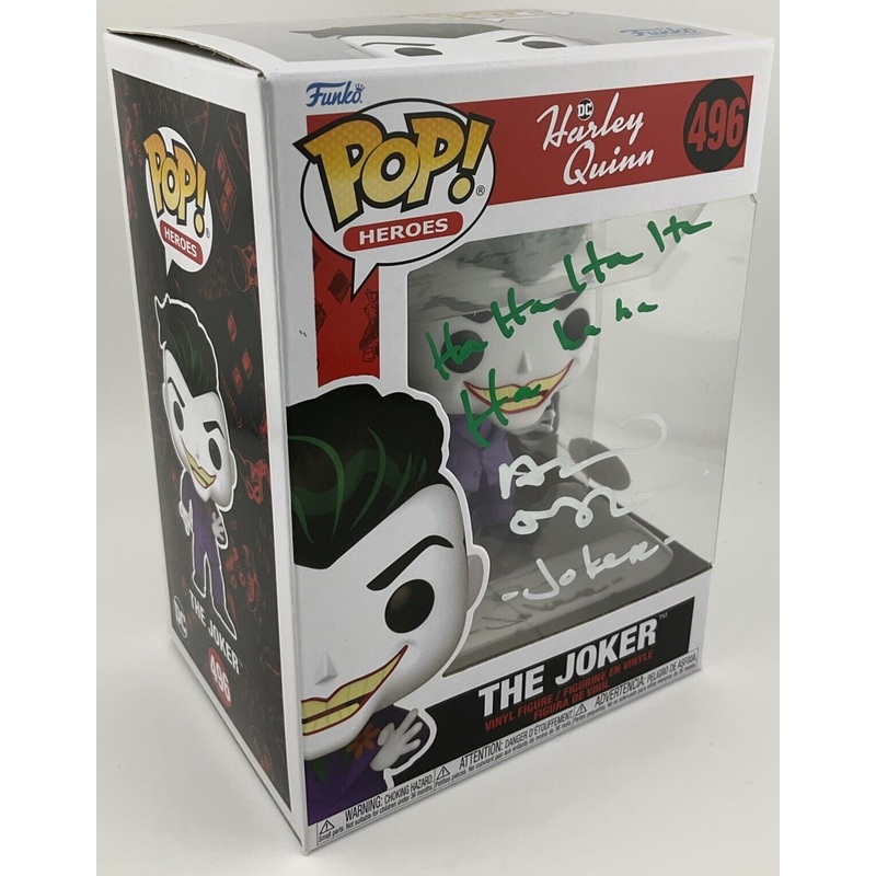 Funko Pop! Vinyl: DC Universe - The Joker #496 Signed By Alan Tudyk