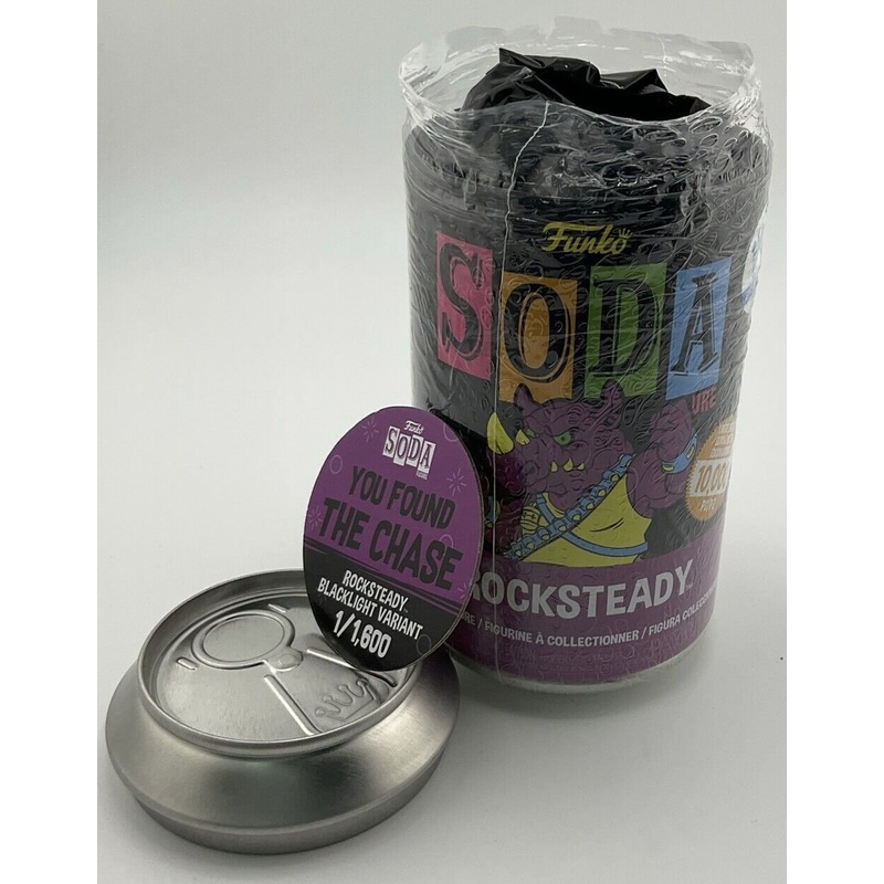 Funko Vinyl SODA: Teenage Mutant Ninja Turtles - Rocksteady (Chase)