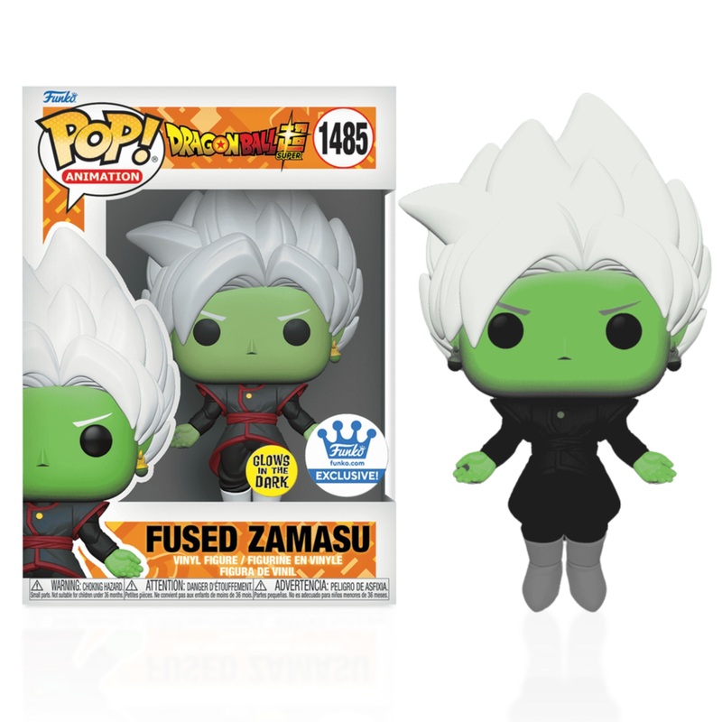 Fused Zamasu #1485 Funko Pop! Animation Dragon Ball Super Hero - Approx. 5.85" Exclusive Glows In The Dark Vinyl Figure