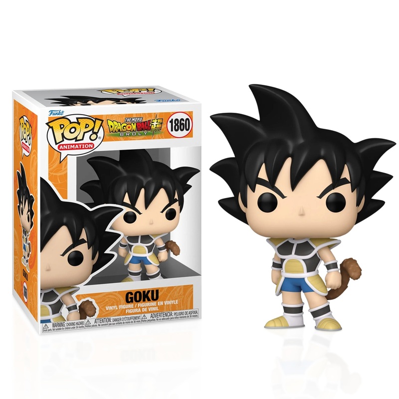 Goku (Kid) Funko Pop! Animation Dragon Ball Super: Broly - Approx. 3 3/4" Collectible Vinyl Figure #1860 with Display Box Protector Case