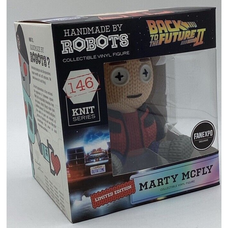 Handmade By Robots Marty McFly Back Future 2 FANEXPO Limited Knit series #146
