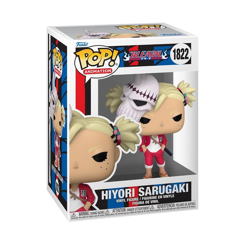 Hiyori Sarugaki Funko Pop! Animation Bleach - Approx. 5" Collectible Vinyl Figure #1822 with Display Box Protector Case