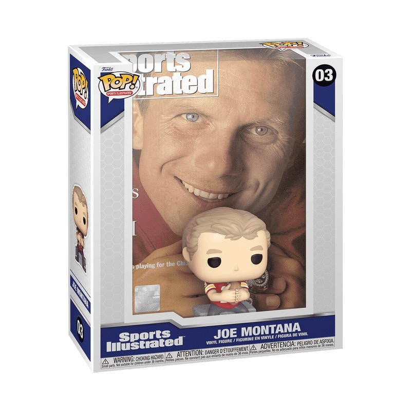 Joe Montana (Sports Illustrated) #03 Funko Pop! Magazine Covers - Approx. 3.65" Collectible Vinyl Figure