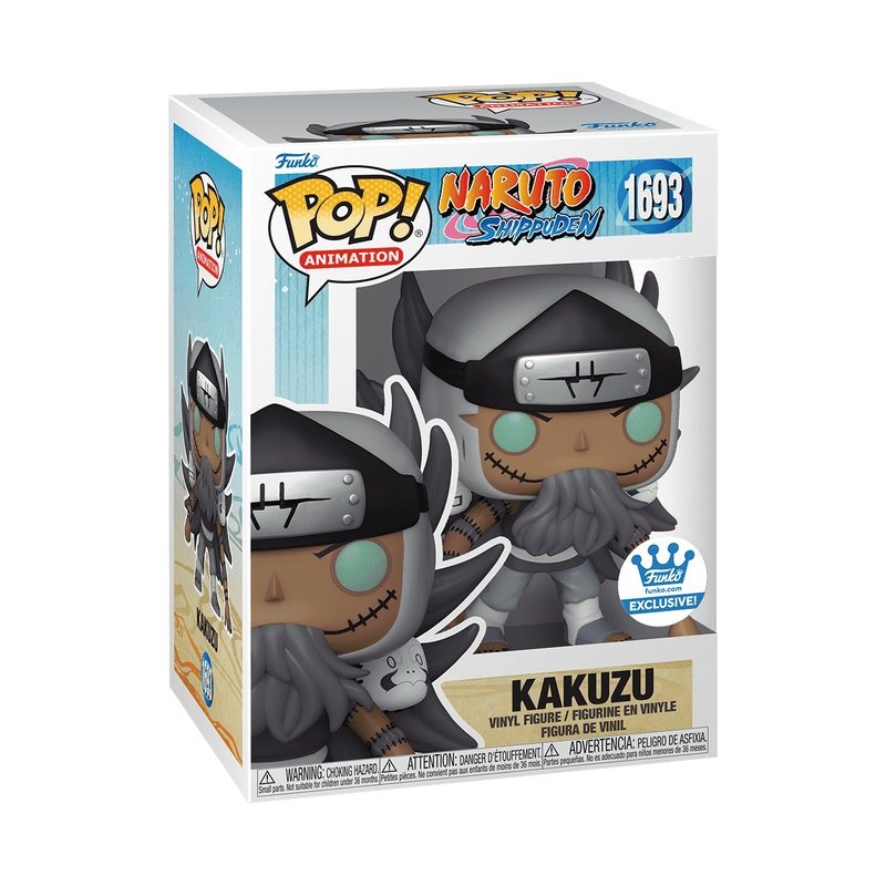 Kakuzu (Earth Grudge) Funko Pop! Animation Naruto Shippuden - Approx. 4" Collectible Exclusive Vinyl Figure #1693 with Display Box Protector Case