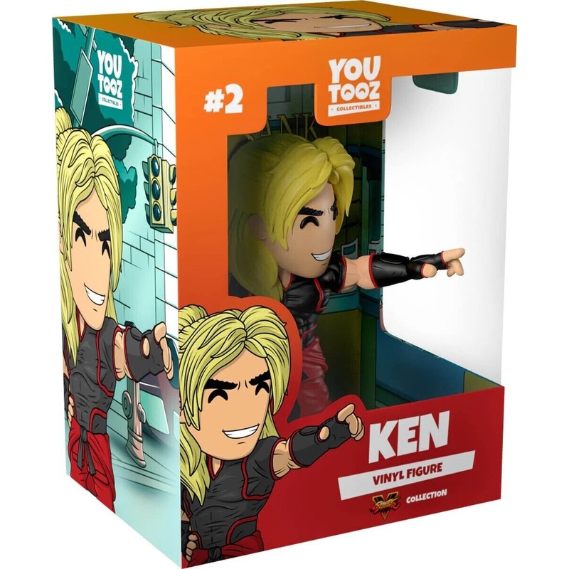 Ken Youtooz Street Fighter Collection - 4.9" Collectible Vinyl Figure #2 with Window Display Box