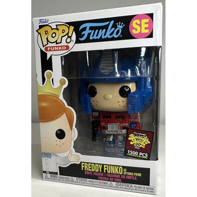 LE 1500 Optimus Prime Freddy Fundays 2022 Exclusive Funko Pop RARE!