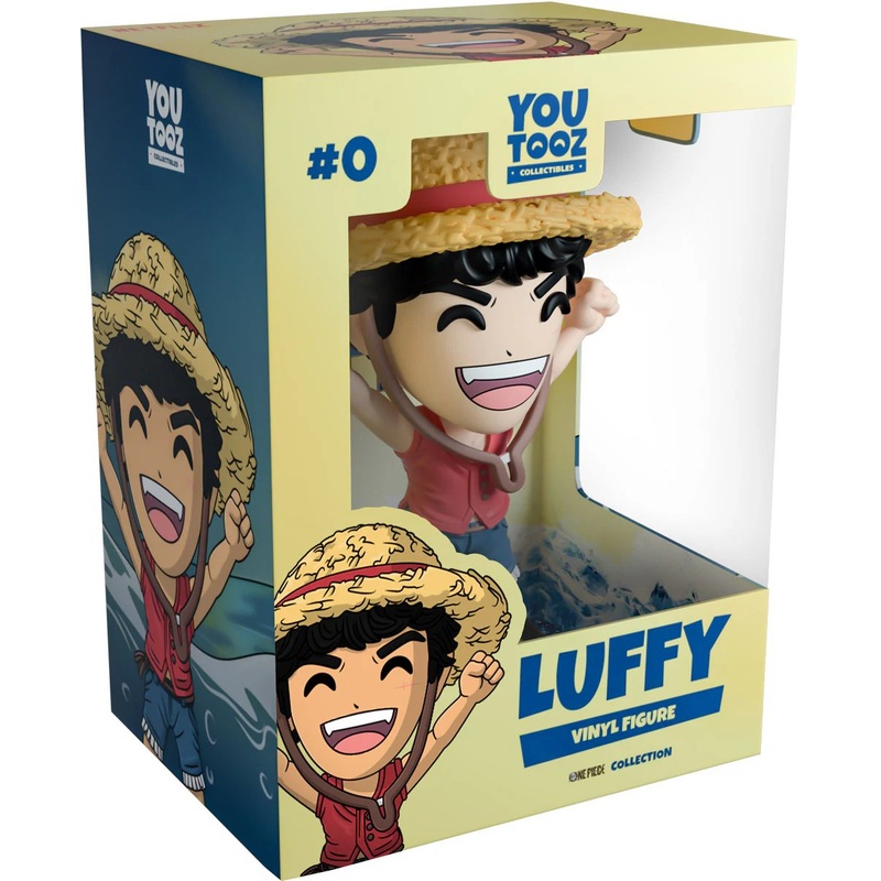 Luffy Youtooz One Piece Collection - 4.7" Collectible Vinyl Figure #0 with Window Display Box