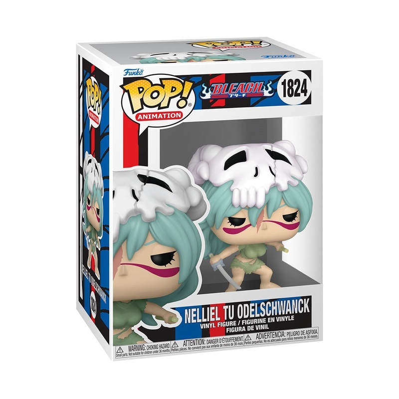 Nelliel Tu Odelschwanck Funko Pop! Animation Bleach - Approx. 3 3/4" Collectible Vinyl Figure #1824 with Display Box Protector Case