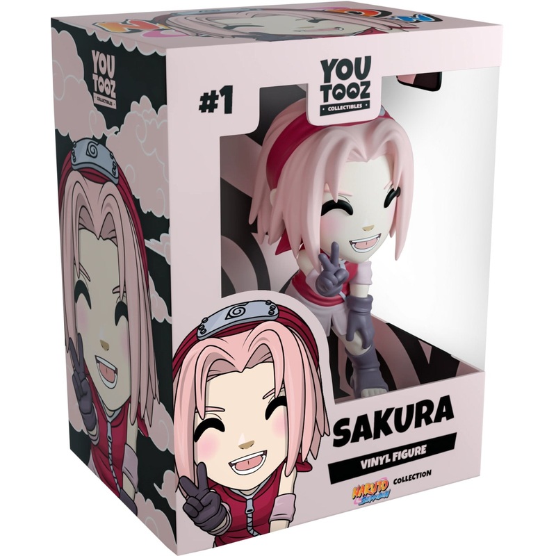Sakura Haruno Youtooz Naruto Collection - 3.8" Collectible Vinyl Figure #1 with Window Display Box