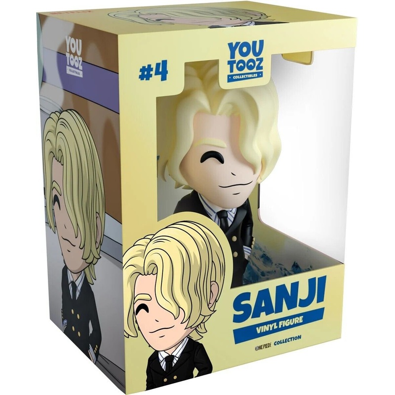 Sanji Youtooz One Piece Collection - Approx. 4.8" Collectible Vinyl Figure #4 with Window Display Box